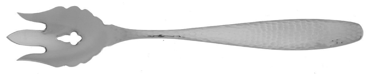 Palmer (Stainless) Vegetable Serving Fork Solid  HC by Reed & Barton-1