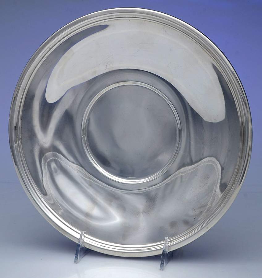 207 (Silverplate, Hollowware) 10" Sandwich Plate by Reed & Barton-1