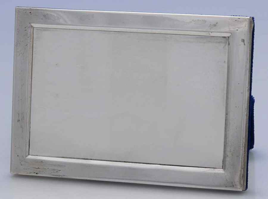 N9 (Sterling, Hollowware) Picture Frame-Holds 2.5" X 3.5" by Reed & Barton-1