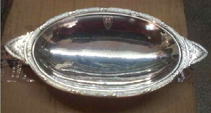 2000W (Silverplate, Hollowware) Oval Footed Centerpiece by Reed & Barton-1