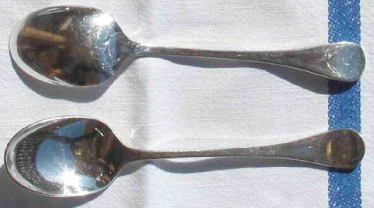 Old English (Sterling) Teaspoon by Roberts & Belk-1