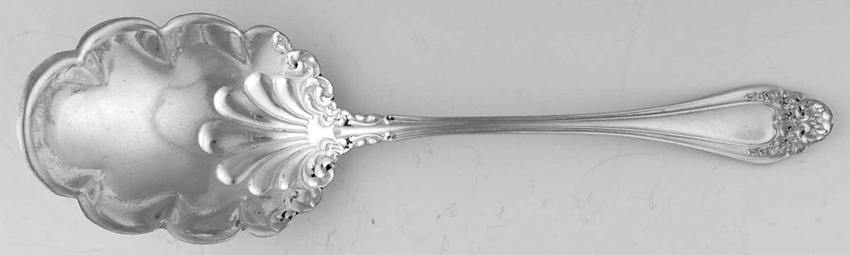 RPT4 (Silverplate) Solid Smooth Casserole Spoon by Royal Plate -1