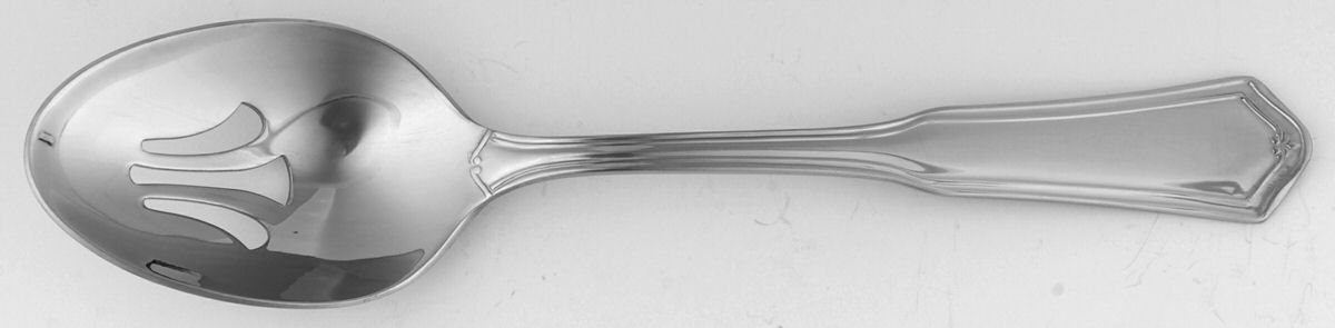 Templeton (Stainless) Pierced Tablespoon (Serving Spoon) by Reed & Barton-1