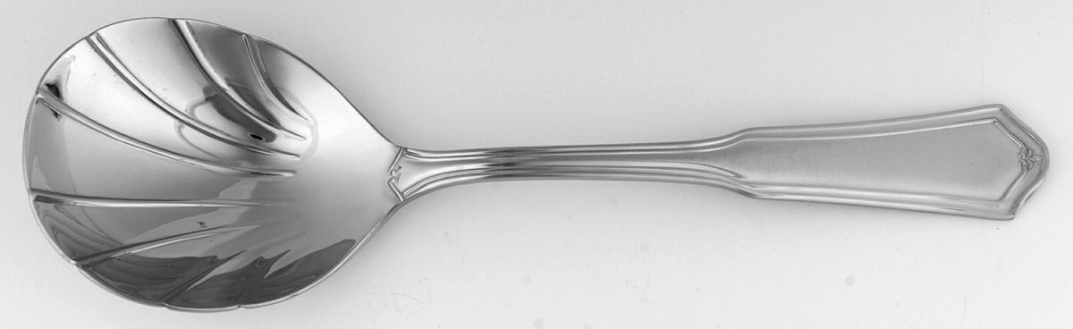 Templeton (Stainless) Solid Shell Casserole Spoon by Reed & Barton-1