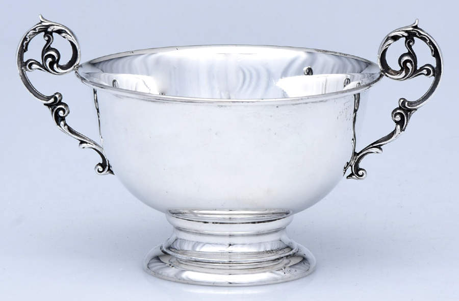 X24 (Sterling, Hollowware) Mini Open Sugar Bowl by Reed & Barton-1