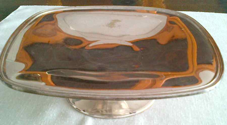 5675 (Silverplate, Hollowware) 9" Diameter Cake Stand/Pedistal by Reed & Barton-1