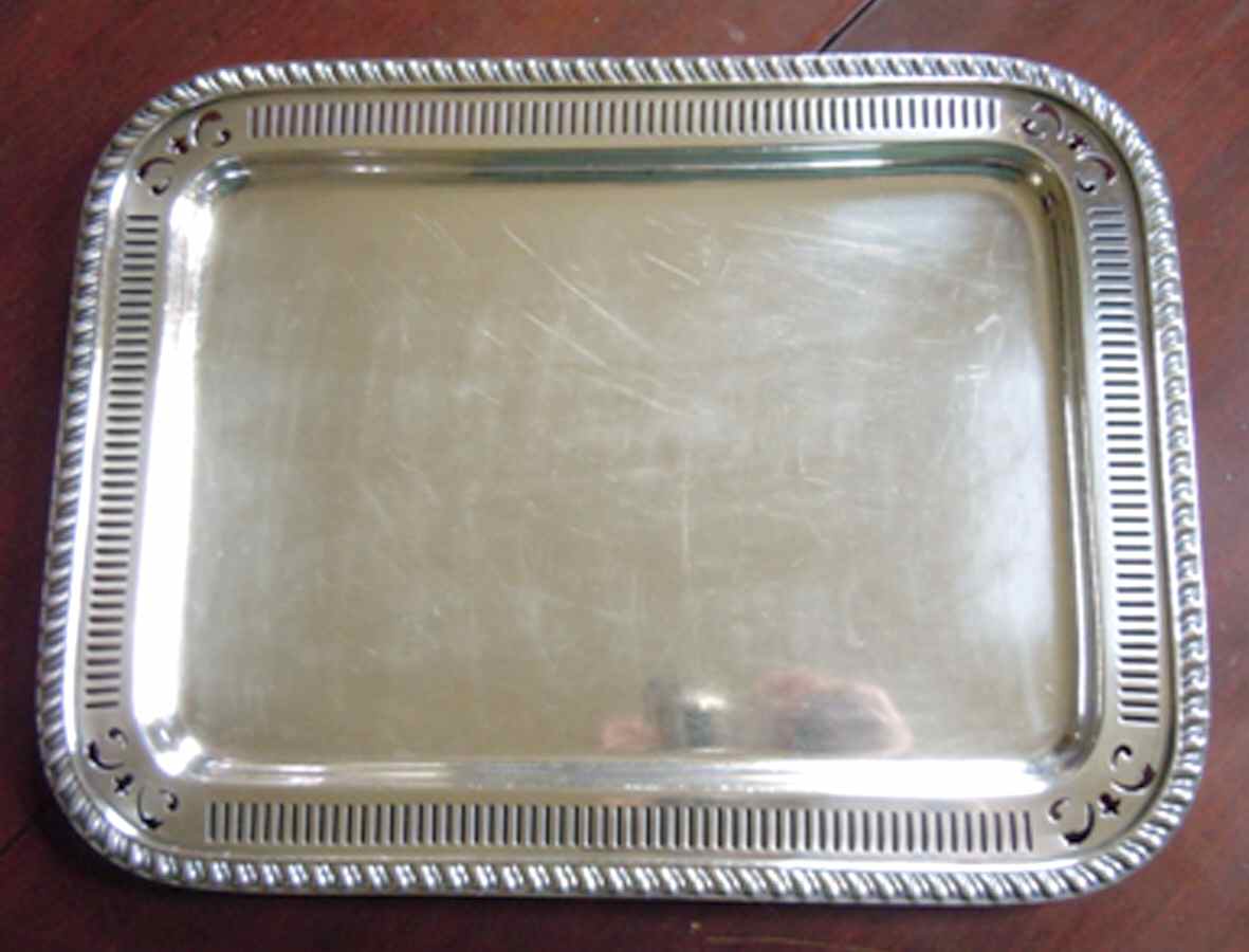 5007 (Silverplate, Hollowware) 18" Waiter Tray by Reed & Barton-1