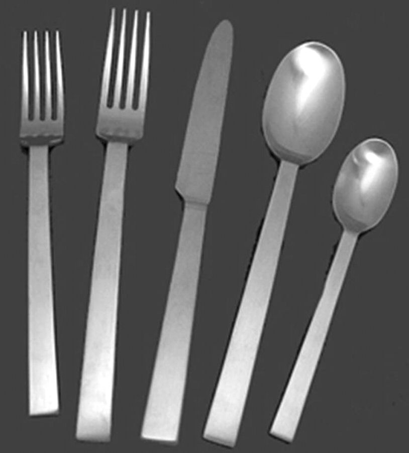 Rapallo Satin (Stainless) Fork by Ricci (Argentieri)-1