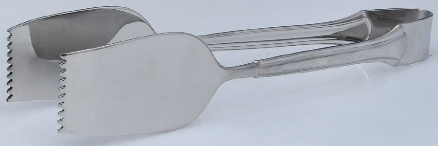 Endicott (Stainless) 1-Piece Salad Tongs by Reed & Barton-1