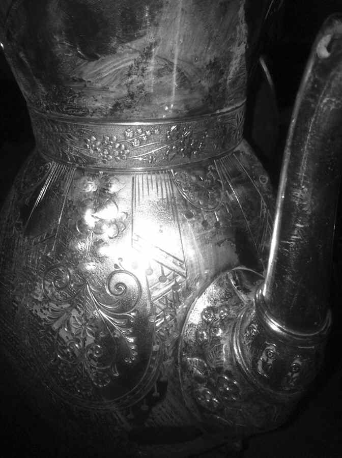 1903 (Silverplate, Hollowware) Silverplate Coffee Pot by Rogers Smith-1