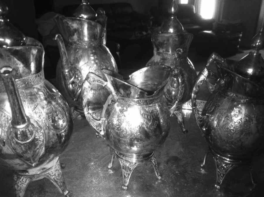 1903 (Silverplate, Hollowware) (4 Piece) Silverplate Tea Set by Rogers Smith-1