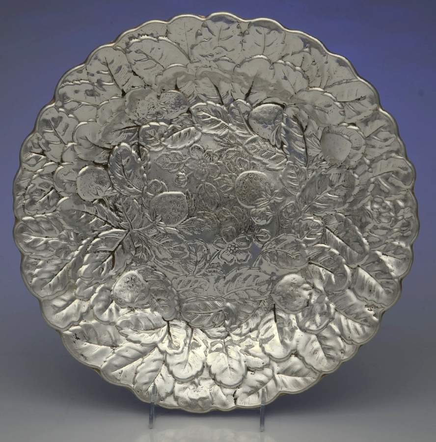 115 (Silverplate, Hollowware) 12" Round Platter by Reed & Barton-1