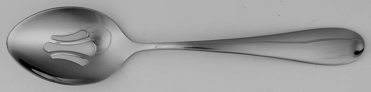 Dayton (Stainless) Pierced Tablespoon (Serving Spoon) by Reed & Barton-1