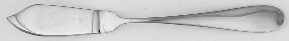 Dayton (Stainless) Flat Handle Master Butter Knife by Reed & Barton-1