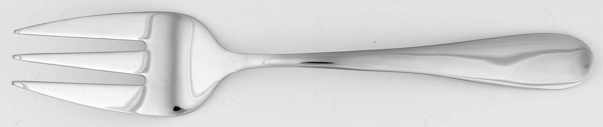 Dayton (Stainless) Large Solid Cold Meat Serving Fork by Reed & Barton-1