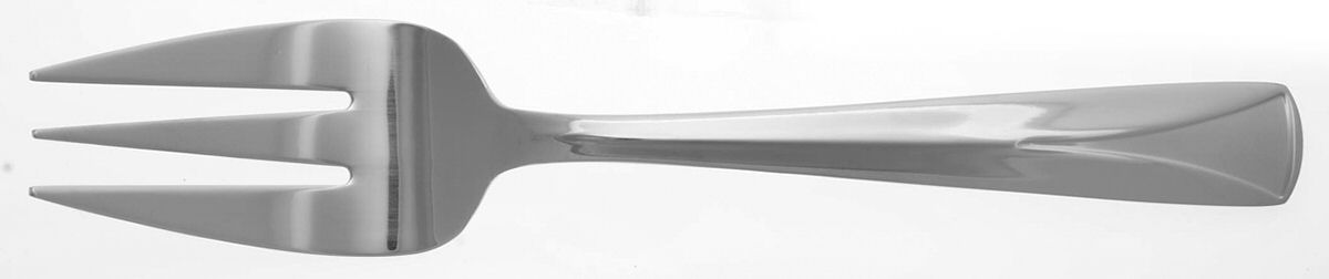Marston Matte (Stainless) Medium Solid Cold Meat Serving Fork by Reed & Barton-1