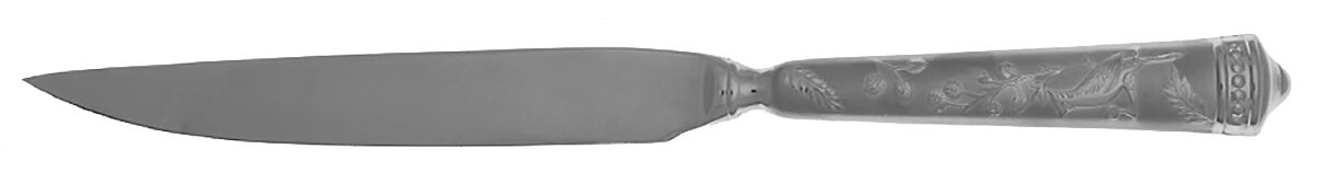 Audubon's Bird of Paradise (Stainless) Steak Knife Individual Hollow, No Serrate HC by Ricci (Argentieri)-1