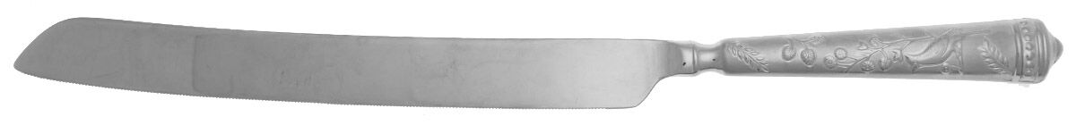 Audubon's Bird of Paradise (Stainless) Cake Knife with Stainless Blade by Ricci (Argentieri)-1