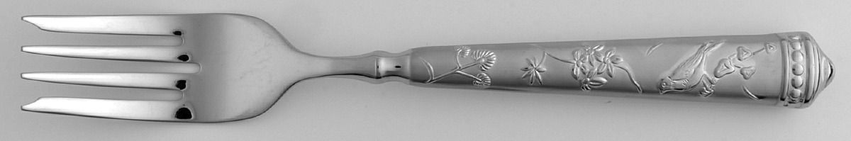Audubon's Bird of Paradise (Stainless) Individual Salad Fork by Ricci (Argentieri)-1