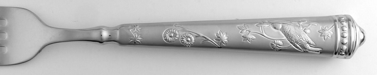 Audubon's Bird of Paradise (Stainless) Fork by Ricci (Argentieri)-1