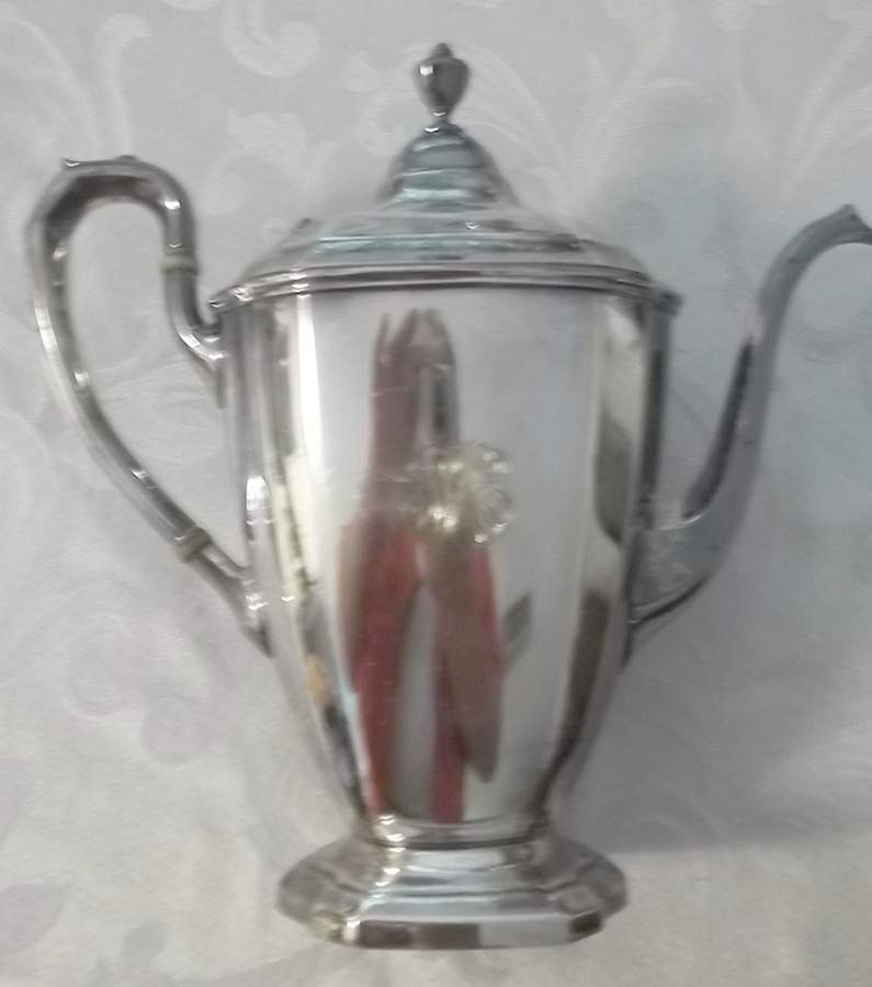 4040 (Silverplate, Hollowware) Teapot by Reed & Barton-1