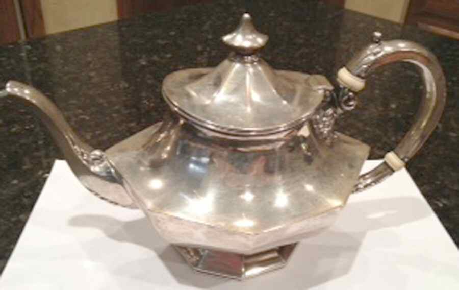 288 (Sterling, Hollowware) Teapot by Reed & Barton-1