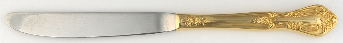 Chambley Gold (Gold Electroplate) Modern Hollow Knife by Retroneu-1