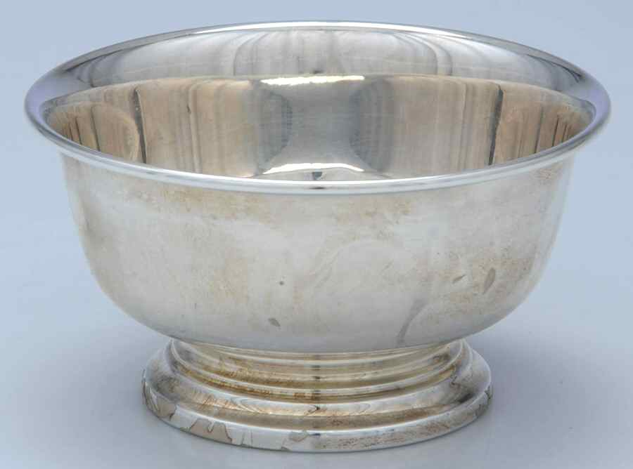 Paul Revere Bowls (Sterling, Hollowware) 4" Paul Revere Bowl by Revere Silver-1