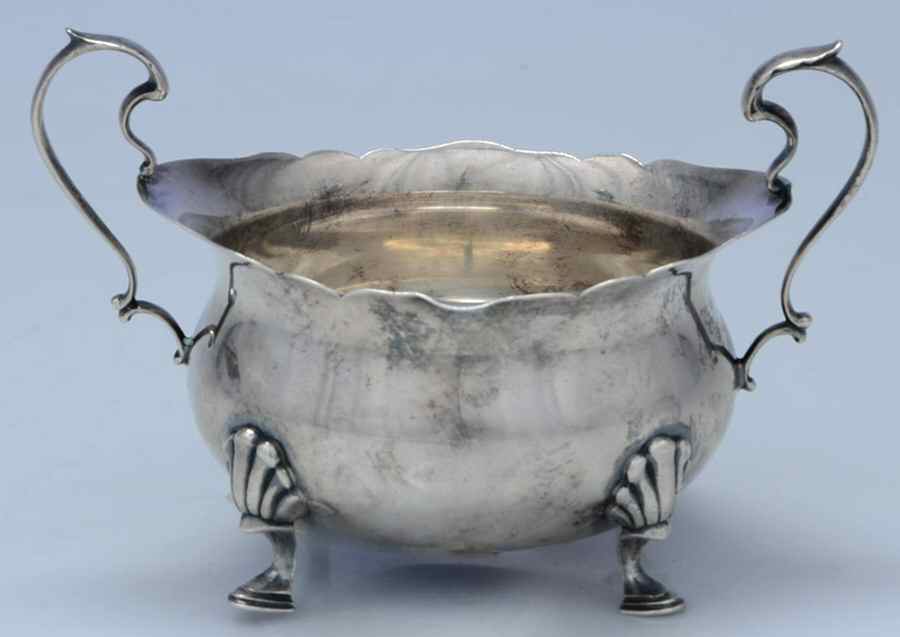 265 (Sterling, Hollowware) Open Sugar Bowl by Reed & Barton-1