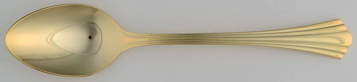 RGL24 (Gold Electroplate) Place/Oval Soup Spoon by Royal Gallery-1
