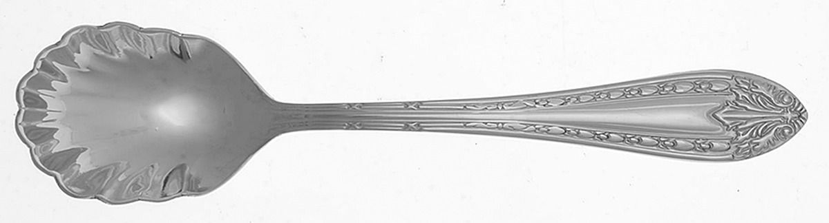 Marie Antoinette (Stainless) Sugar Shell Spoon by Reed & Barton-1