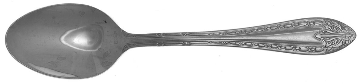 Marie Antoinette (Stainless) Place/Oval Soup Spoon by Reed & Barton-1