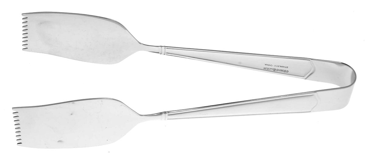 American Classic (Stainless) 1-Piece Salad Tongs by Reed & Barton-1
