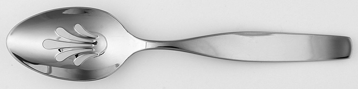 Alden (Stainless) Pierced Tablespoon (Serving Spoon) by Reed & Barton-1