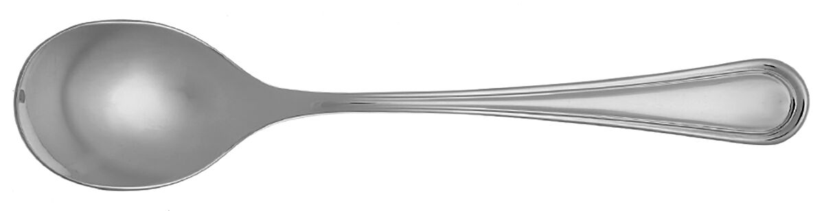 Aston (Stainless) Round Bowl Soup Spoon (Cream Soup) HC by Robert Welch-1
