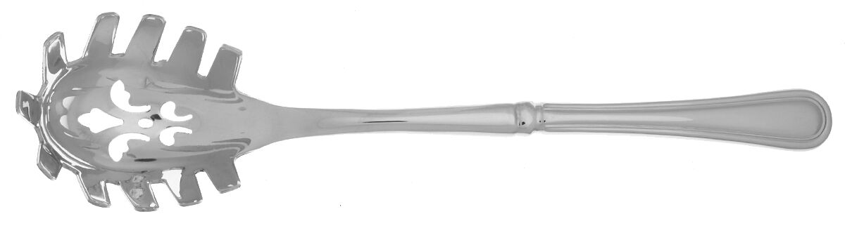 Aston (Stainless) Pasta Server with Stainless Bowl HC by Robert Welch-1