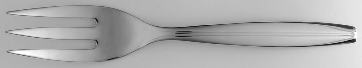 Merlot (Stainless) Large Solid Cold Meat Serving Fork by Reed & Barton-1
