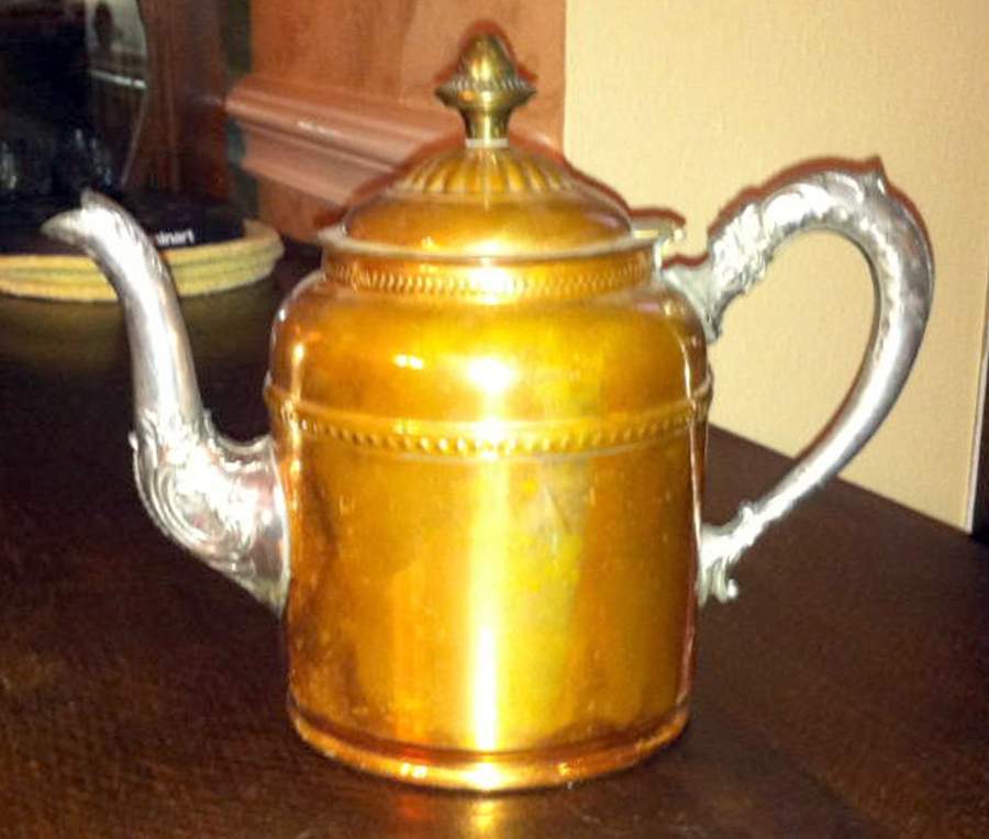 R2Z1 (Silverplate, Hollowware) Teapot by Rochester-1