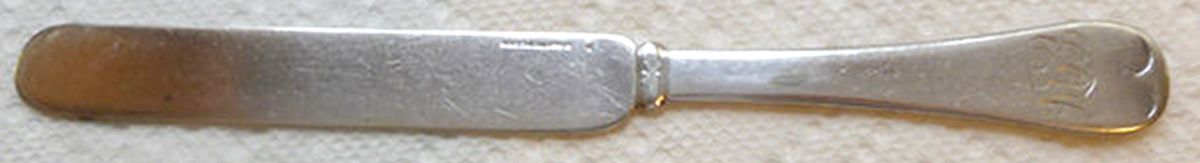 RDS211 (Sterling) Blunt Solid Knife by Reed & Barton-1
