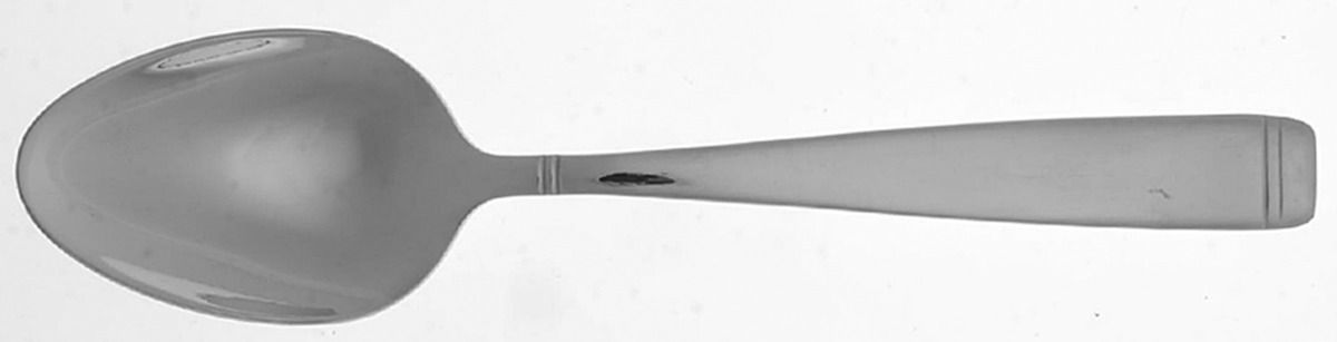 Silverband (Stainless) Place/Oval Soup Spoon by Reed & Barton-1