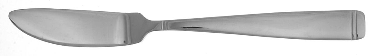 Silverband (Stainless) Flat Handle Master Butter Knife by Reed & Barton-1