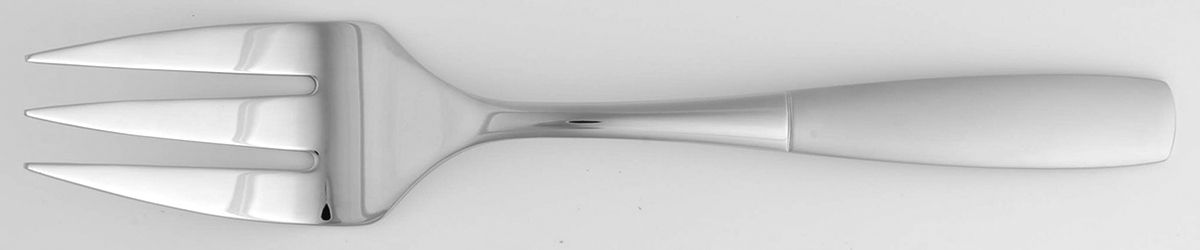 Colton (Stainless) Medium Solid Cold Meat Serving Fork by Reed & Barton-1