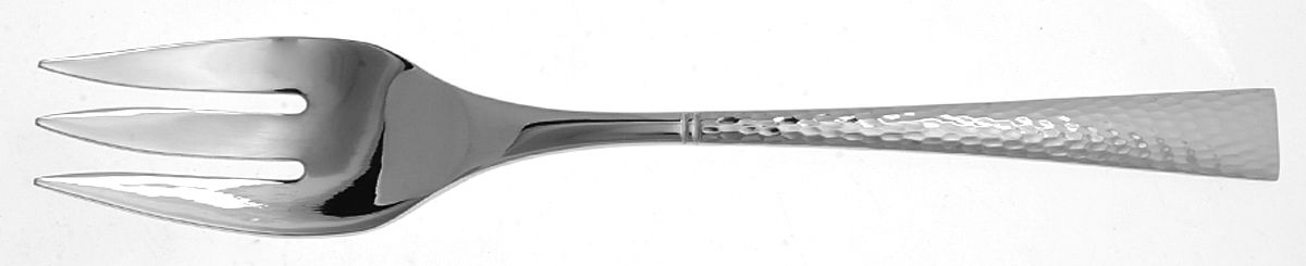 Hollis-Kimball (Stainless) Medium Solid Cold Meat Serving Fork by Reed & Barton-1