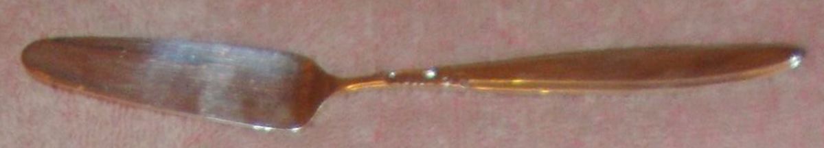 Ballerina (Silverplate) Flat Handle Master Butter Knife by Rodd-1