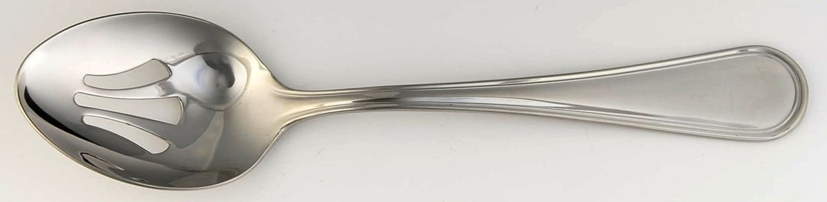 RDS4 (Stainless) Pierced Tablespoon (Serving Spoon) by Reed & Barton-1