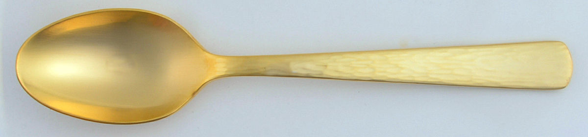 Echo Gold (Gold Electroplate) Place/Oval Soup Spoon by Reed & Barton-1