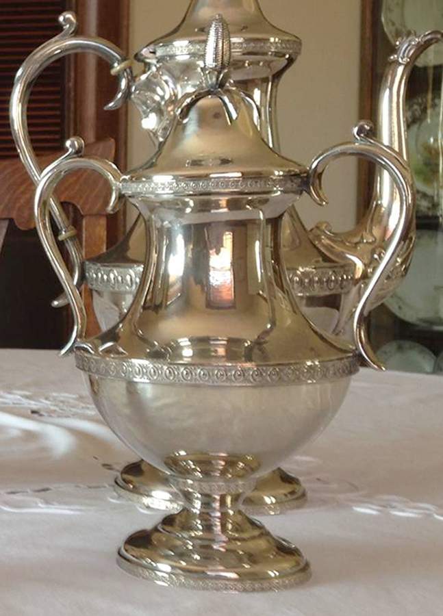 RXM7 (Silverplate, Hollowware) Sugar Bowl & Lid by Rogers Smith-1
