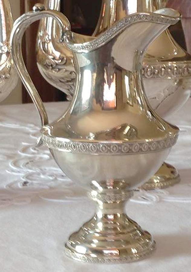 RXM7 (Silverplate, Hollowware) Creamer by Rogers Smith-1