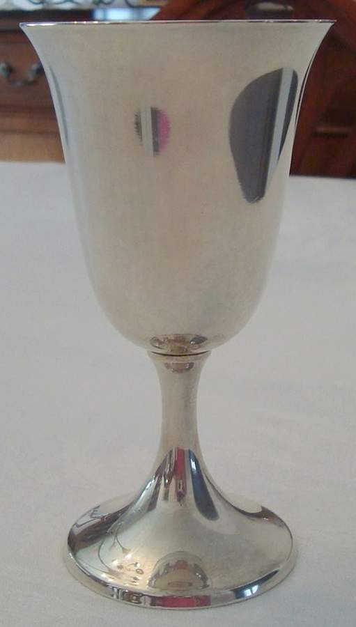 2125 (Sterling, Hollowware) Water Goblet by Redlich-1