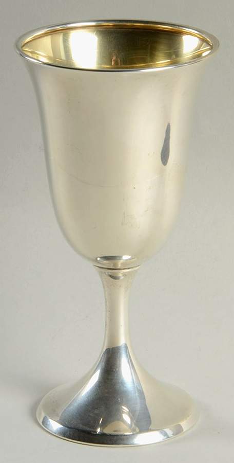 2125 (Sterling, Hollowware) Water Goblet by Redlich-1